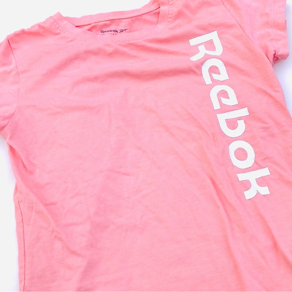 Girls Pink Reebok Shirt Size 12 - Picture 1 of 8